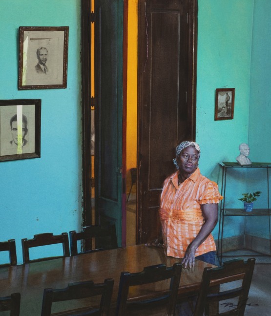 Rance Jones, Administrator, 2020, watercolor on paper, 21 x 18 inches