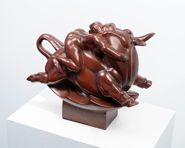 Albert Wein Europa and the Bull, 1948 bronze 13 inches high Edition 7/12
