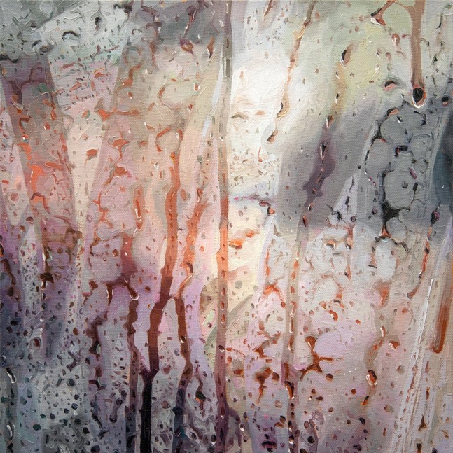 Alyssa Monks, Unnarrated Perception, 2021, oil on linen, 19 x 19 inches