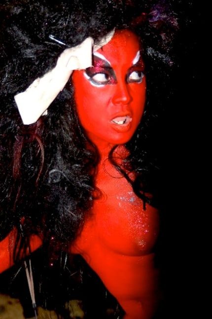 New York: E.V. Day and Kembra Pfahler, Opening of 'Giverny&quot; and &quot;An Oje at the Hole' at the Hole