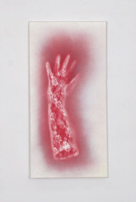Ghost Angel&amp;rsquo;s Glove 2, 2010

Enamel on Canvas

23 3/4h x 11 3/4w in