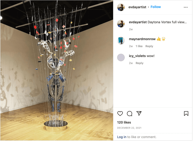 Jimmie Johnson's Daytona 500-Winning Fire Suit Was Converted into an Art Installation, and it's Awesome