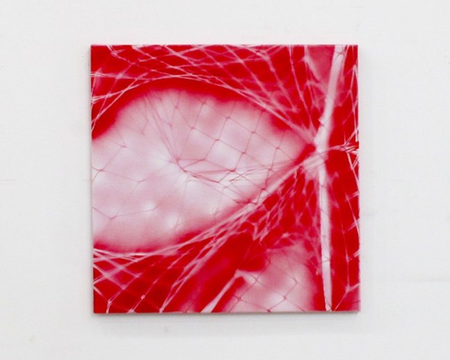 Bodysuit Abstraction (Red &amp;amp; White), 2010

Enamel on Canvas

19 3/4h x 19 3/4w in