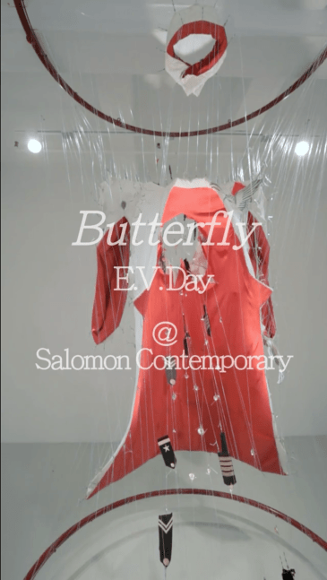Video of Butterfly at Salomon Contemporary. NYC.&amp;nbsp;