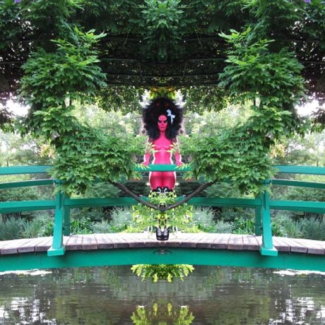 Punk Rock Meets Monet in E.V. Day's Giverny