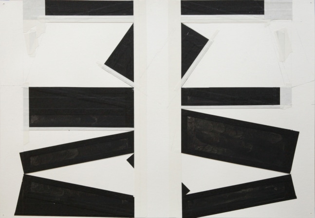 Gary Stephan

59

2019

18 x 24 inches

Tape on paper

Signed on verso