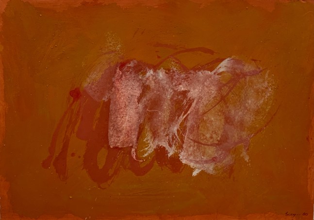 Conjugations I, 1980

Roman Walls Series

Mixed media on paper

19 1/2&amp;quot; x 27 3/4&amp;quot;