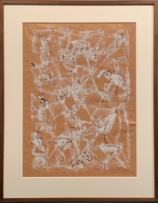 Mark Tobey

Untitled, 1953

Mixed media on paper

22 7/8 by 16 7/8 inches

Signed lower right