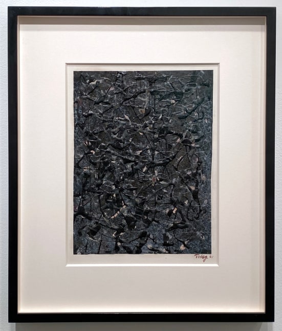 Mark Tobey

Winter Patterns II,&amp;nbsp;1961

Tempera and glue on paper

10 x 7 1/4 inches

Signed lower right