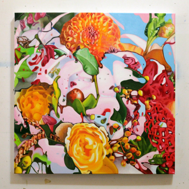 Darryl Westly

Interior/Exterior Sunshine (Flowers), 2020

Oil on canvas

24 x 24 inches