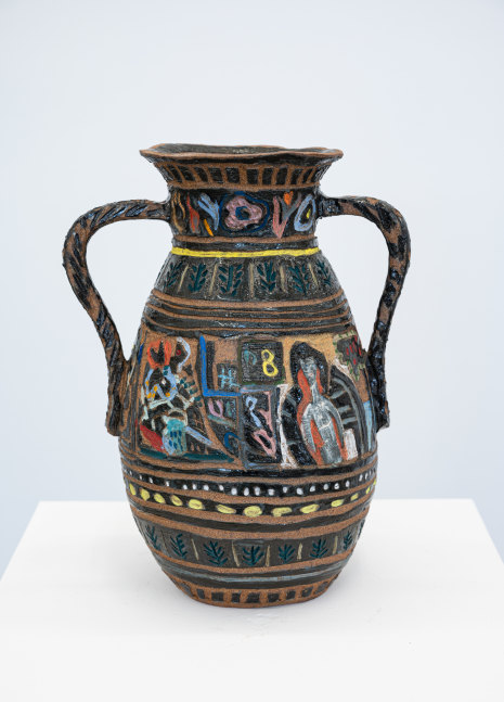 Lauren Elder
Amphora Vase, 2022
Stoneware, glaze
13.25 x 10.5 x 7.25 inches