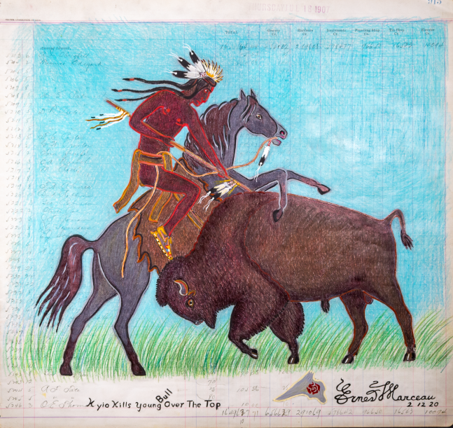 Kyio Kills Young Bull Over the Top