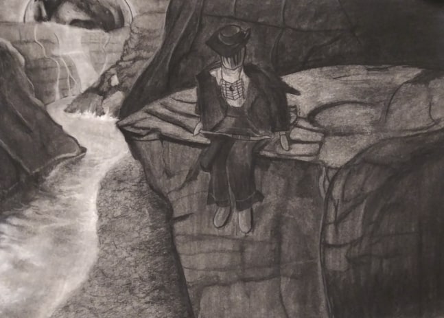 Searching Planet Caravan

Graphite on Paper

&amp;copy; 2021 Mosiah Yellowhand Ware

&amp;nbsp;