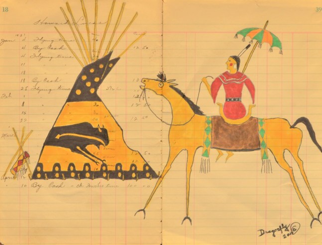 Tipi Horse Ledger