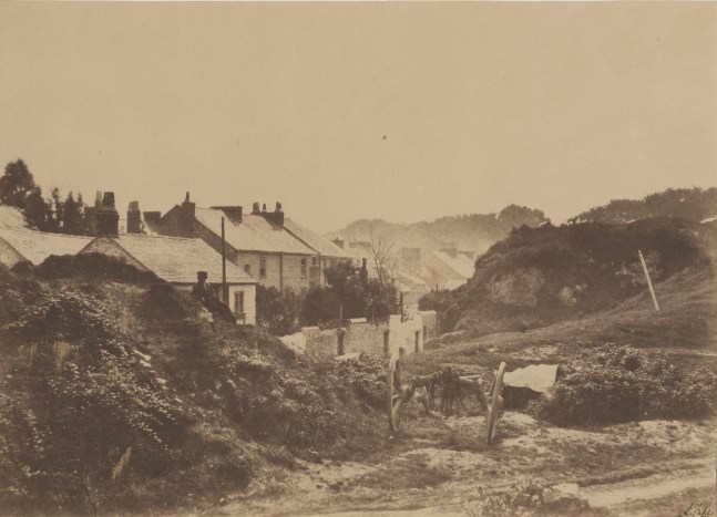 Captain Linnaeus TRIPE (English, 1822-1902) Devonport, Richmond Walk, England*, 1852-1854 Albumenized salt print from a waxed paper negative 23.9 x 33.4 cm mounted flush on card Signed &quot;L. Tripe&quot; in ink