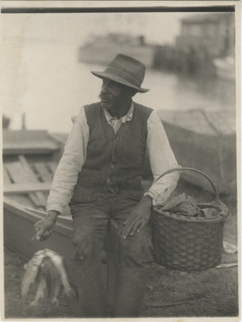 Doris ULMANN (American, 1882-1934) Fisherman, South Carolina, circa 1925 Platinum print 20.3 x 15.6 cm
