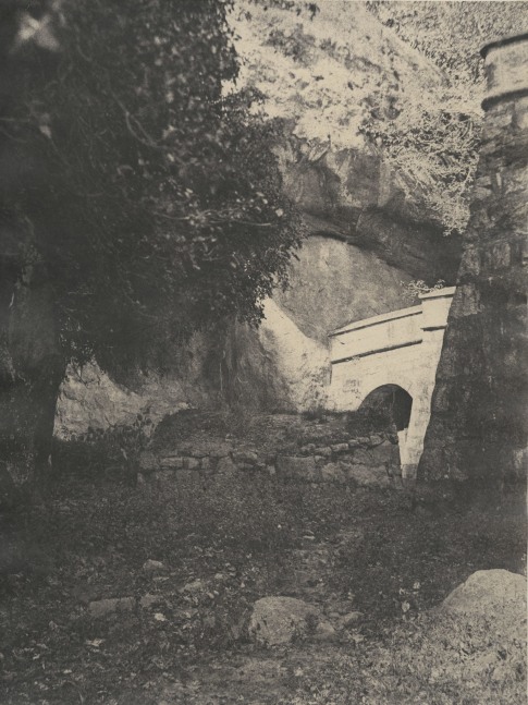 Captain Linnaeus TRIPE (English, 1822-1902) Gate of the Hill Fort, Ryakotta, India, 1858 Albumenized salt print from a waxed paper negative 35.6 x 27.8 cm