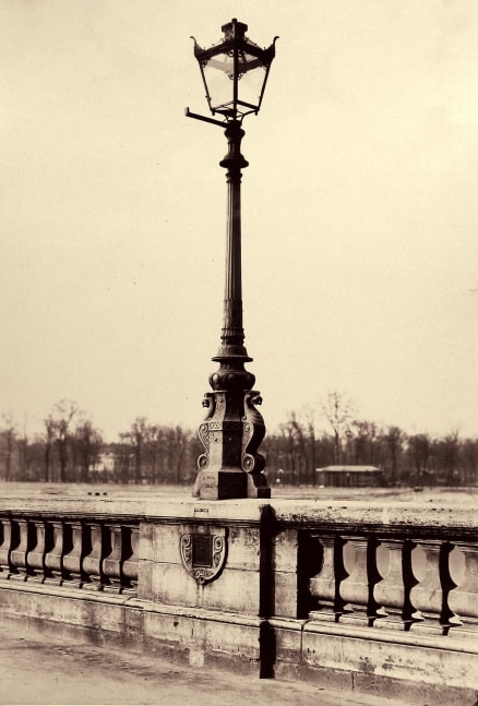 Charles MARVILLE (French, 1813-1879) &quot;Candélabre du pont de la Concorde&quot;, 1864-1870 Albumen print from a collodion negative 36.2 x 24.7 cm