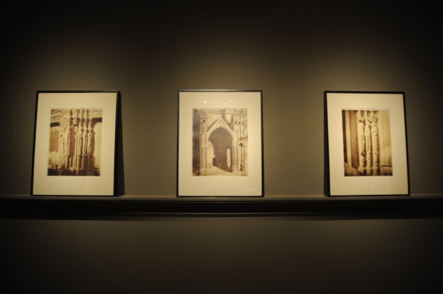 Chartres Cathedral by Le Secq, Nègre and Bisson Frères Gallery Installation View