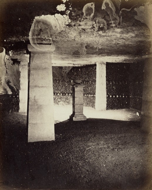 NADAR (Gaspard-Félix Tournachon) (French, 1820-1910) Catacombs of Paris “Contrariety”, 1862 Albumen print 24.2 x 19.5 cm