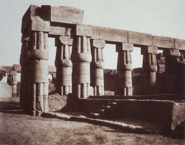 Félix TEYNARD (French, 1817-1892) Égypte, Louksor (Thèbes). Construction Postérieure, 1851-1852 Salt print, 1853-1854, from a waxed paper negative 24.0 x 30.4 cm