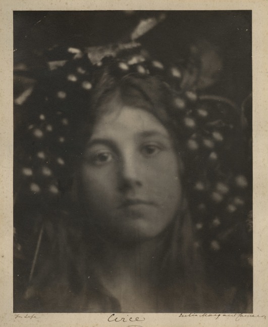 Julia Margaret CAMERON (English, born in India, 1815-1879) &quot;Circe&quot; Kate Keown, 1865 Albumen print 25.2 x 20.2 cm