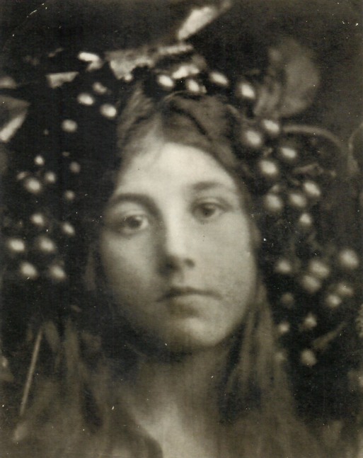 Julia Margaret CAMERON (English, born in India, 1815-1879) &quot;Circe&quot; (Kate Keown), 1865 Albumen print 25.2 x 20.2 cm mounted on 32.5 x 27.6 cm paper Signed, titled, numbered &quot;2&quot;, annotated &quot;Fr. Life&quot; in ink, and embossed &quot;Colnaghi&quot; stamp, on mount