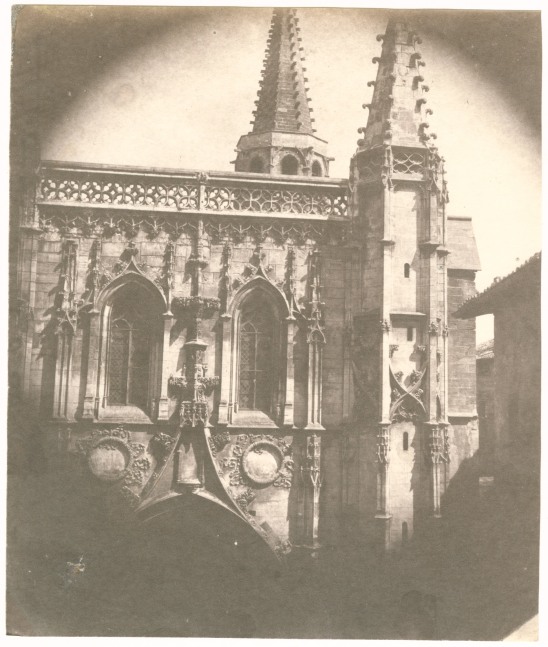 Charles NÈGRE (French, 1820-1880) Saint Pierre Basilica, Avignon, 1852 Salt print from a waxed paper negative 18.5 x 15.6 cm