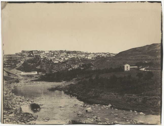 John Beasley GREENE (American, born in France, 1832-1856) Landscape, Constantine, Algeria*, 1855-1856 Lightly coated salt print from a paper negative 23.7 x 30.6 cm on 24.2 x 31.5 cm paper