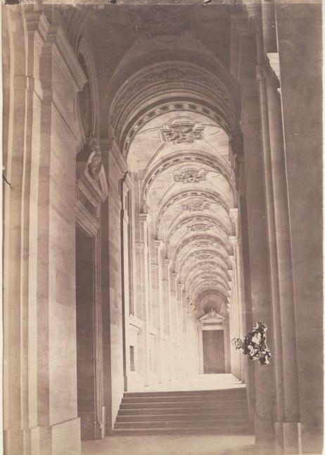 Édouard BALDUS or BISSON FRÈRES (French, 1813-1889 or Louis-Auguste &amp; Auguste-Rosalie Bisson, 1814-1876 &amp; 1826-1900) Interior at Versailles, 1850s Salt print from a glass negative 42.4 x 29.0 cm