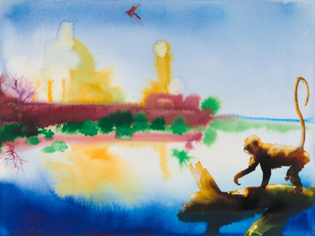 Alexis&amp;nbsp;Rockman

Taj Mahal, 2020

watercolor and acrylic on paper

18 x 24 inches (45,7 x 61 cm)

21 1/8 x 27 x 2 inches (53,7 x 68,6 x 5,1 cm) frame

SW 20119