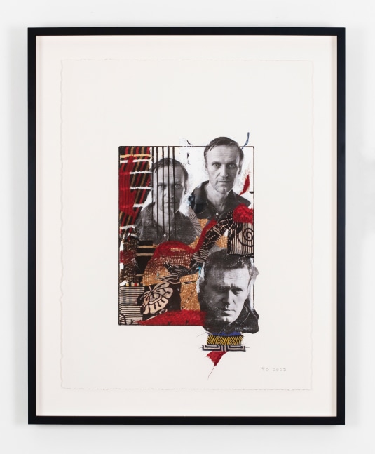Peter Sacks

Resistance Series (Alexei Navalny 1), 2022

mixed media on paper

30 x 22 1/2 inches (76,2 x 57,2 cm)
36 1/4 x 29 x 2 inches (92,1 x 73,7 x 5,1 cm) frame

SW 22256