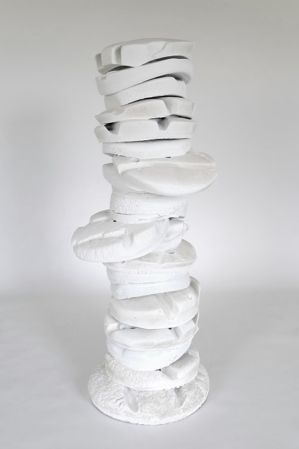 Helmut Lang
Untitled, 2012
rubber, latex, steel
59 1/4 x 22 x 21 inches (150,5 x 56 x 53,5 cm)&amp;nbsp;
Private Collection