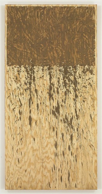 Richard Long
Untitled, 2004
River Avon mud on Douglas Fir plywood
96 x 48 inches (243,8 x 121,9 cm)
SW 04355