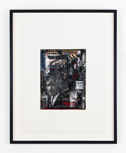 Peter Sacks

Resistance Series (Martin Luther King, Jr. 1), 2020

mixed media on paper

30 x 22 1/2 inches (76,2 x 57,2 cm)
36 1/4 x 29 x 2 inches (92,1 x 73,7 x 5,1 cm) frame

Framed: 36 1/4h x 29w x 2d in
92.08h x 73.66w x 5.08d cm

SW 22247