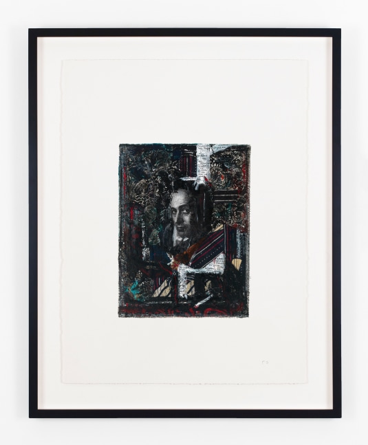 Peter Sacks

Resistance Series (Paul Celan 2), 2020-2022

mixed media on paper

30 x 22 1/2 inches (76,2 x 57,2 cm)
36 1/4 x 29 x 2 inches (92,1 x 73,7 x 5,1 cm) frame

Framed: 36 1/4h x 29w x 2d in
92.08h x 73.66w x 5.08d cm

SW 22278