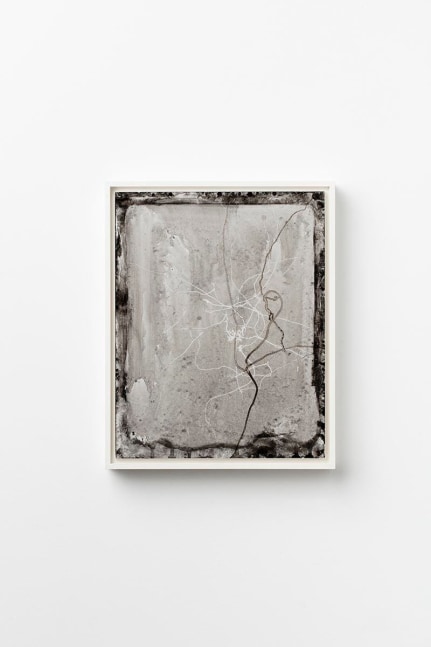 Emil Lukas
Plate, 2019
hand-ground Sumi ink on glass with paper in painted wood frame
15 1/8 x 12 1/8 x 1 3/4 inches (38,4 x 30,8 x 4,5 cm)
SW 20026