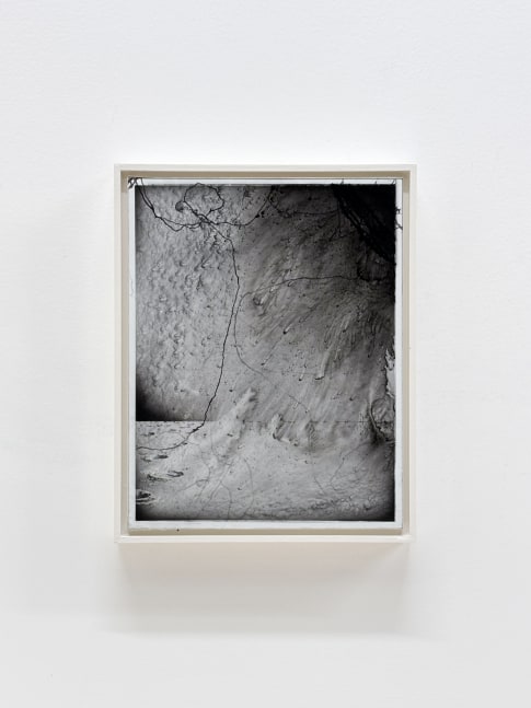 Emil&amp;nbsp;Lukas
Heavy Bombardment, 2024
ink on glass and paper with graphite and charcoal in painted frame
15 x 12 x 2 inches (38,1 x 30,5 x 5,1 cm)
SW 24338