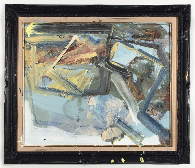 Katy&amp;nbsp;Moran
Baby bird, 2019
acrylic on canvas with found frame
25 1/4 x 29 1/8 inches (64 x 74 cm)
SW 19033