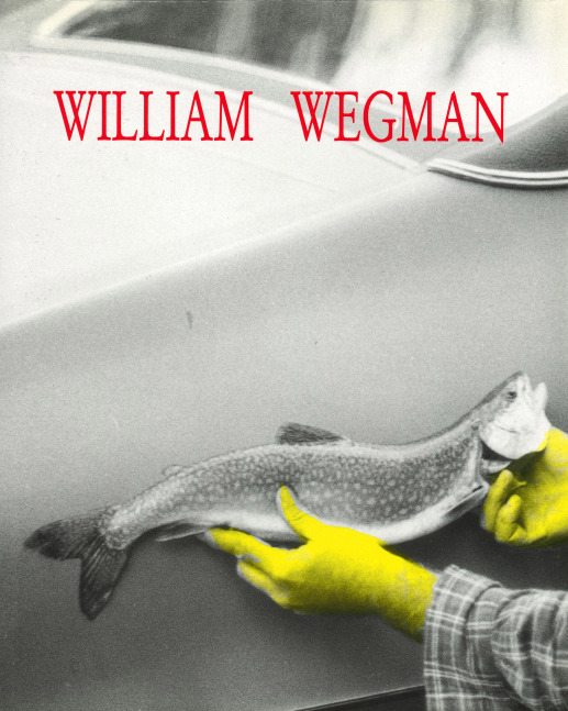 book cover with black and white altered photograph of two bright yellow hands holding a fish