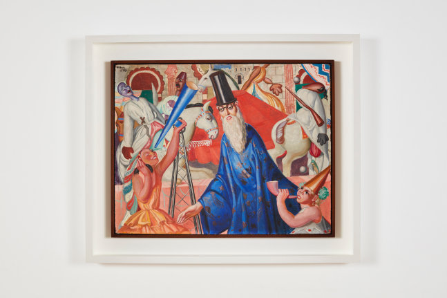 El Mago / Pim Pam Pum, 1926
Oil on board
23 5/8 x 29 1/8 inches (60 x 74 cm)

&amp;nbsp;