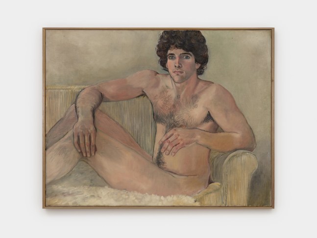 Sylvia Sleigh,&amp;nbsp;Portrait of Nick Tischler, Nude, 1973