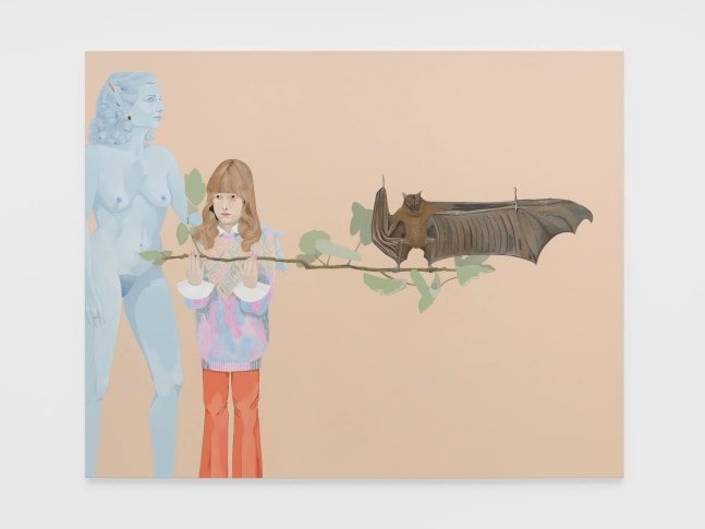 Sylvia&amp;#39;s Mother, 2024
Acrylic on linen
74 13/16 x 94 1/2 inches (190 x 240 cm)