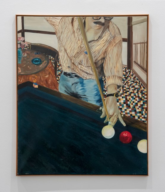 Tirer le diable par le queue, 1977&amp;ndash;1978
Oil on canvas
44 1/8 x 36 1/4 x 3/4 inches (112 x 92 x 2 cm)