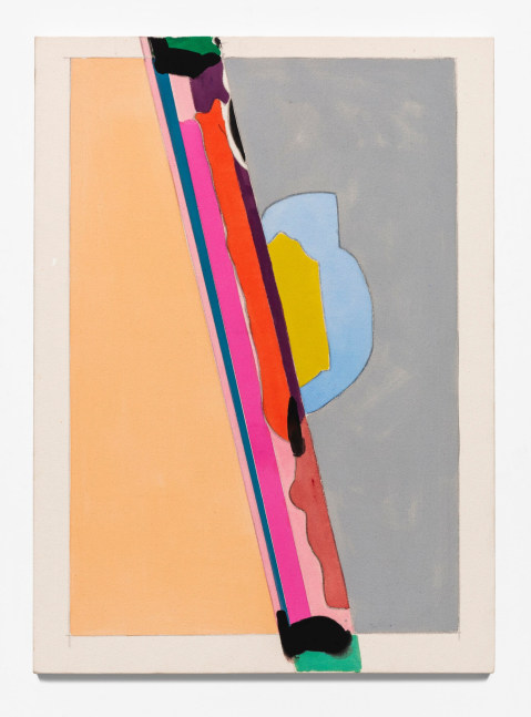 Second Argument, 2020
Acrylic and pencil on canvas
36 x 26 inches (91.4 x 66 cm)