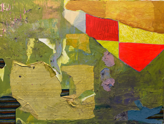 Ineffable Patterns #20, 2023

Acrylic, Paper, Flashe, and Crayon on Canvas

30h x 40w in