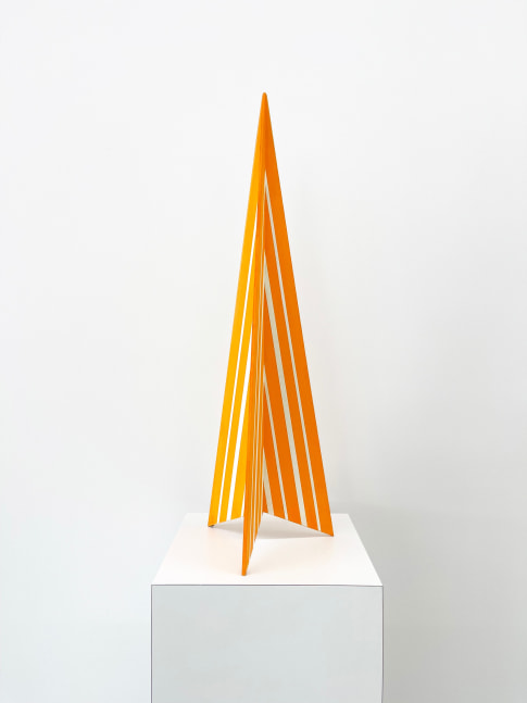 Peter Dayton

Orange Rocket, 2016-8

Acrylic, spray enamel, resin, and varnish on MDF

35.50h x 10.75w x 10.75d in