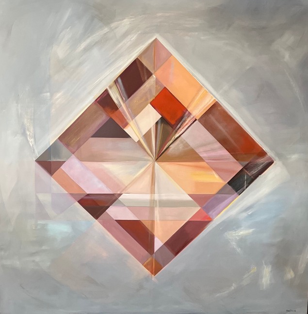 Diamond

Oil on canvas

72h x 72w in
