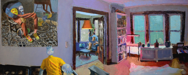 Living Room, 2020

Oil on panel

13h x 33w in