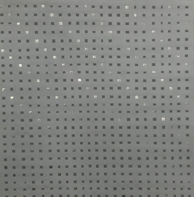 Sabine Friesicke

Grey diagonales, 2012

Gouache on paper

19.50h x 19.50w x 2d in